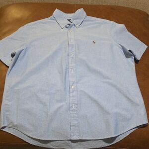 Ralph Lauren Light Blue Casual Button Down Shirt